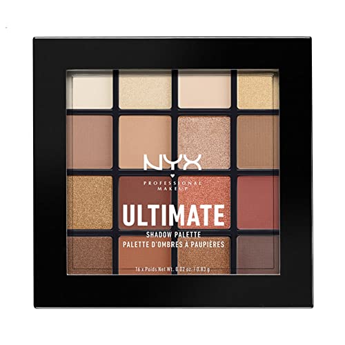 Most Popular Nude Eyeshadow Palette: NYX Ultimate Shadow Palette Warm Neutrals