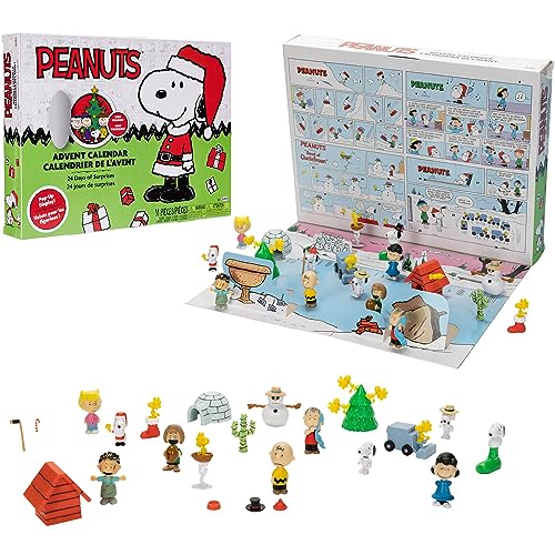 Peanuts Advent Calendar 2023 for Kids – Enjoy 24 days of countdown surprises!  Beautiful figures and accessories in 2 inch scale