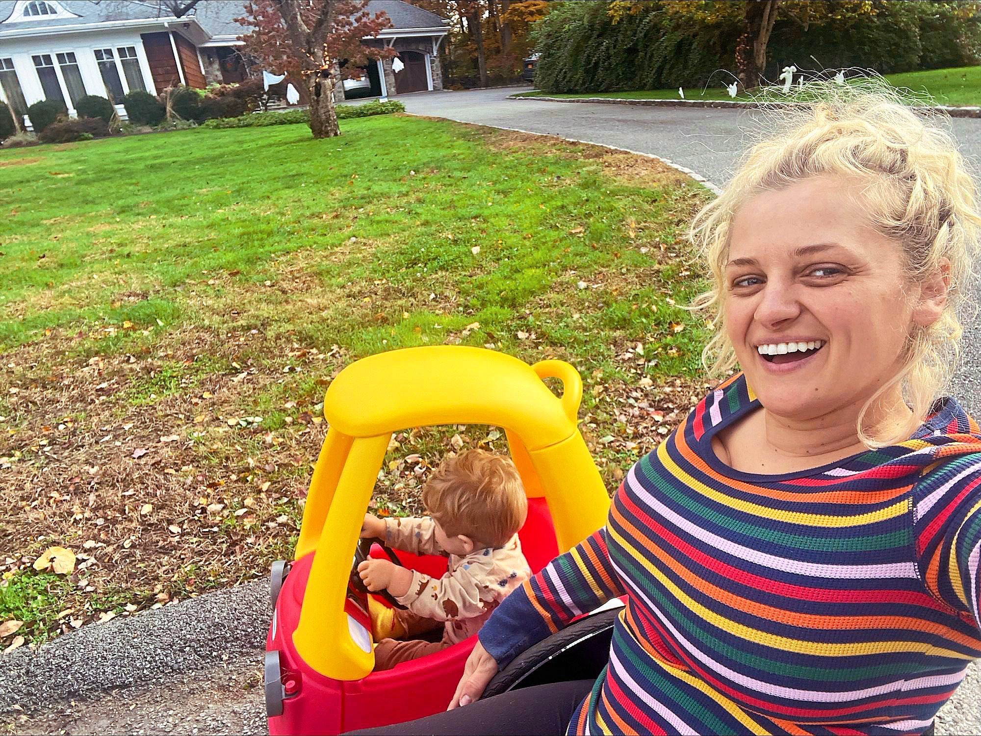 Ali Stroker Playfully Claims Her 12-Month-Old Son Jesse Outperforms Her in Driving