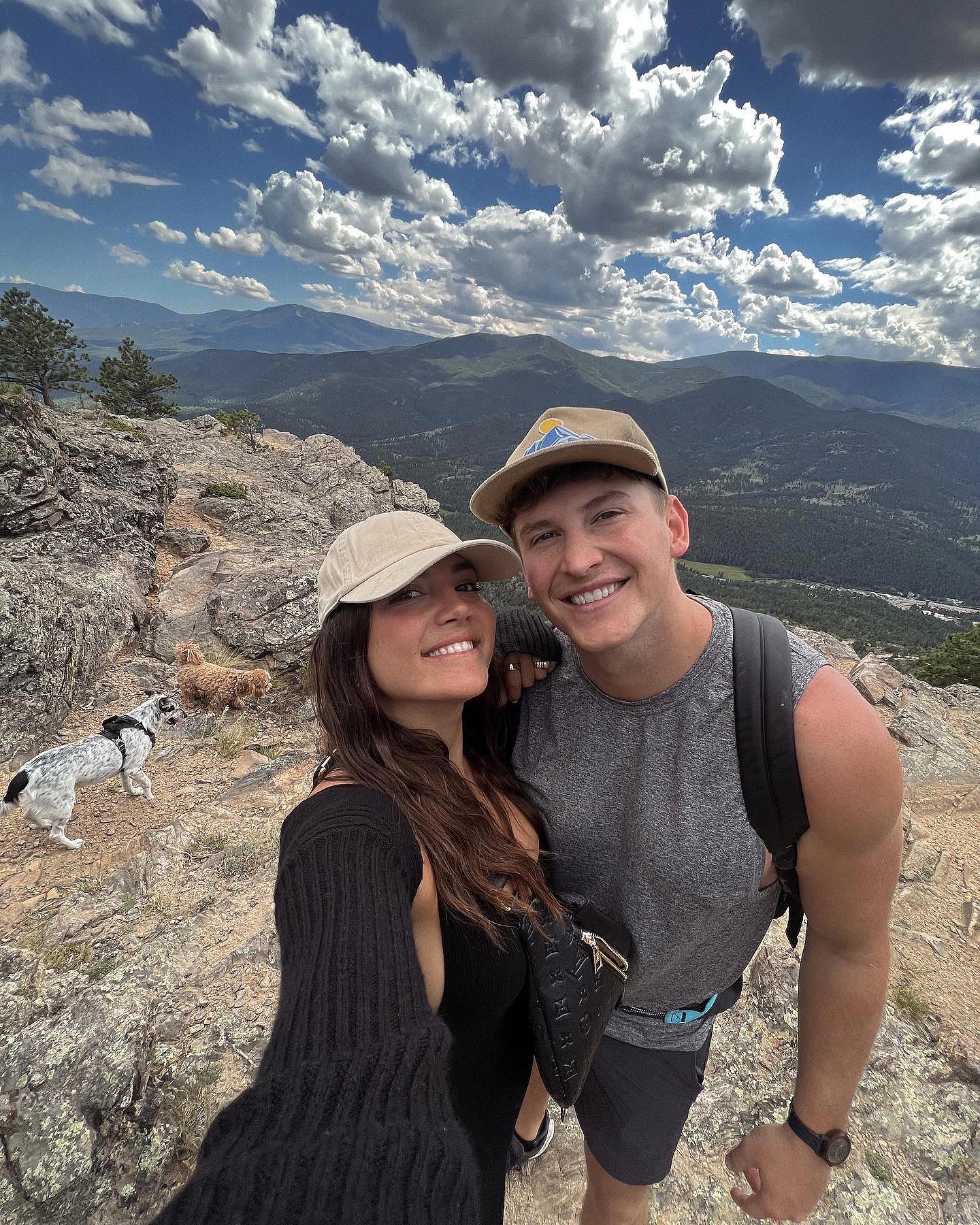 A Timeline of Bachelor Nation's Blake Horstmann and Love Is Blind's Giannina Gibelli's Relationship