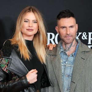 Behati Prinsloo and Adam Levine Make Rare Red Carpet Appearance at Rock and Roll Hall of Fame Show 210