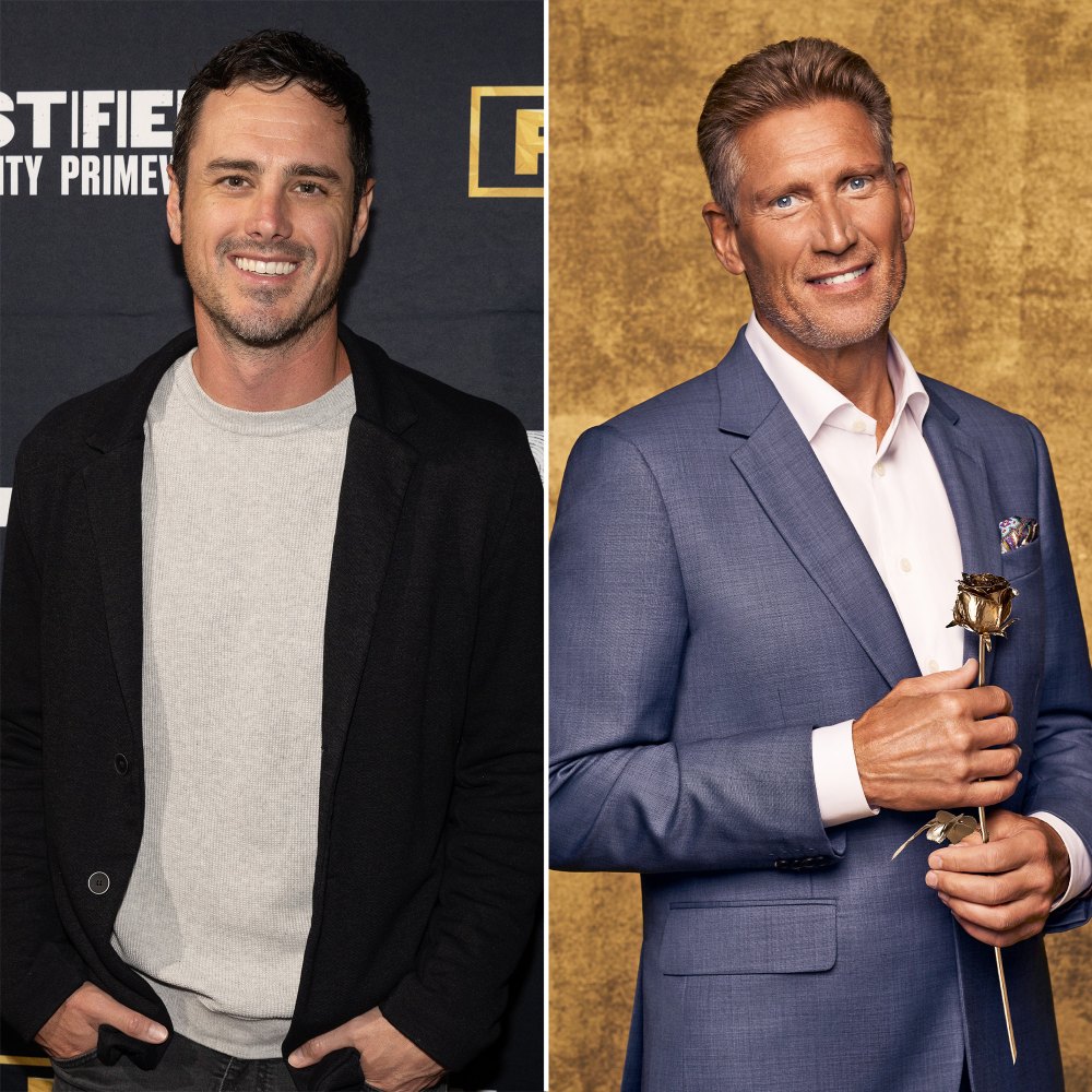 Ben Higgins Reacts to Golden Bachelor Gerry Saying He Loves 2 of the Women