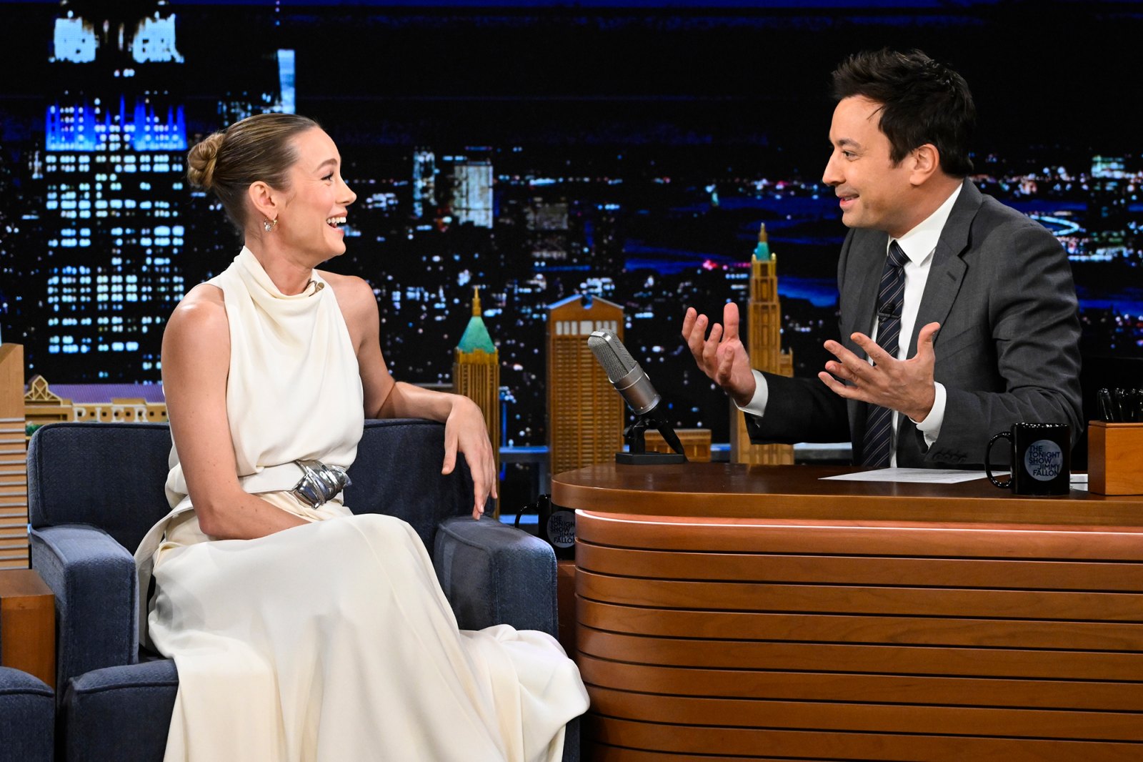 Brie Larson Says Her Rescue Dog Chose His 'Ridiculous' Name | Us Weekly