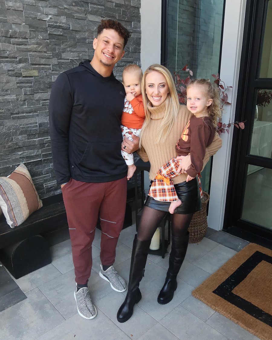 Brittany Mahomes Iinstagram Patrick and Brittany Mahomes Stars Celebrated Thanksgiving