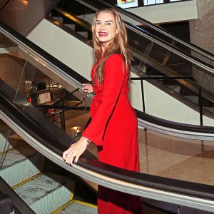 Brooke Shields They Take The Escalator Just Like Us