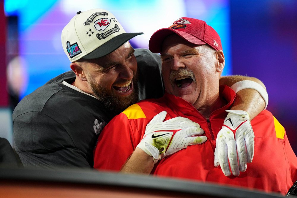 Chiefs Coach Andy Reid Is Glad Travis Kelce Has Found Somebody He Likes in Taylor Swift 010