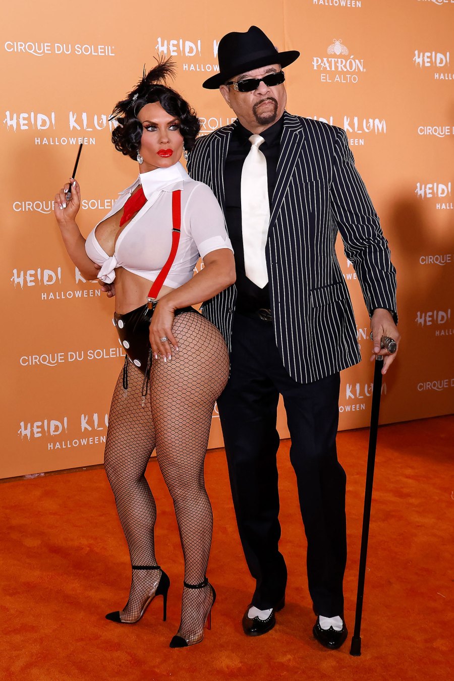Coco and Ice-T Inside Heidi Klum Star-Studded Halloween Party in NYC