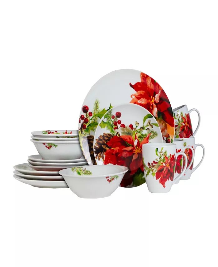 FIts and Floyd Holiday Home 32 piece Dinner Ware Set