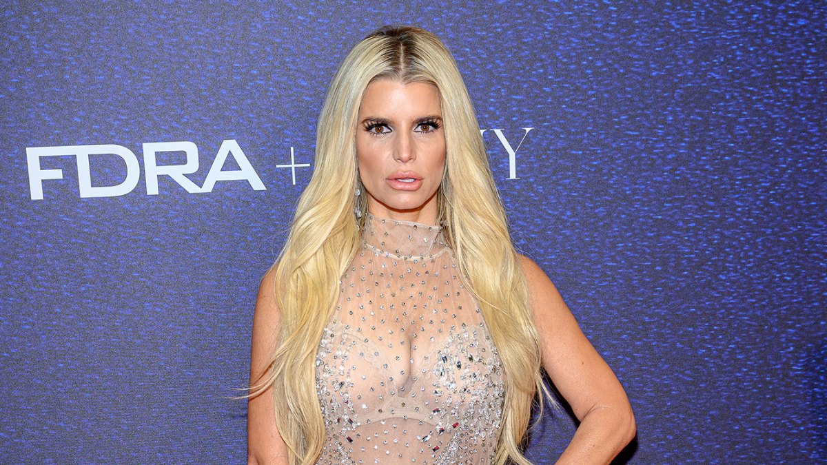 Jessica Simpson Sparkles in Completely Sheer Dress at 2023 FN Awards | Us Weekly Jessica Simpson Sparkles in Completely Sheer Dress at 2023 FN Awards | Us Weekly