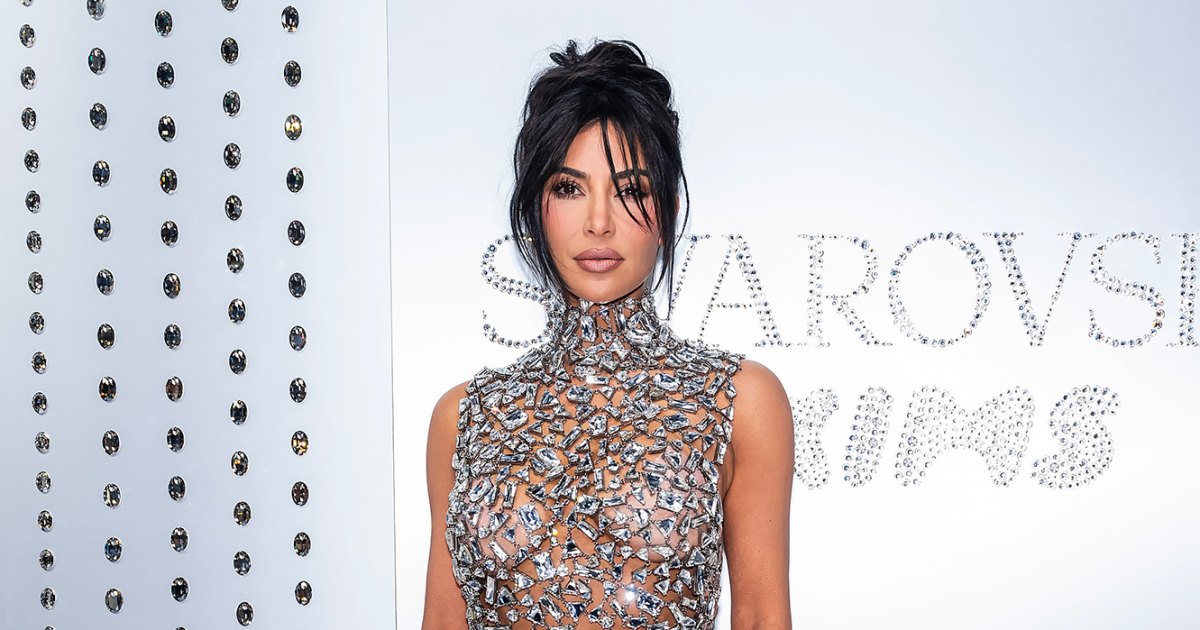 Kim Kardashian Is Dripping in Jewels at Swarovski Store Opening Kim Kardashian Is Dripping in Jewels at Swarovski Store Opening