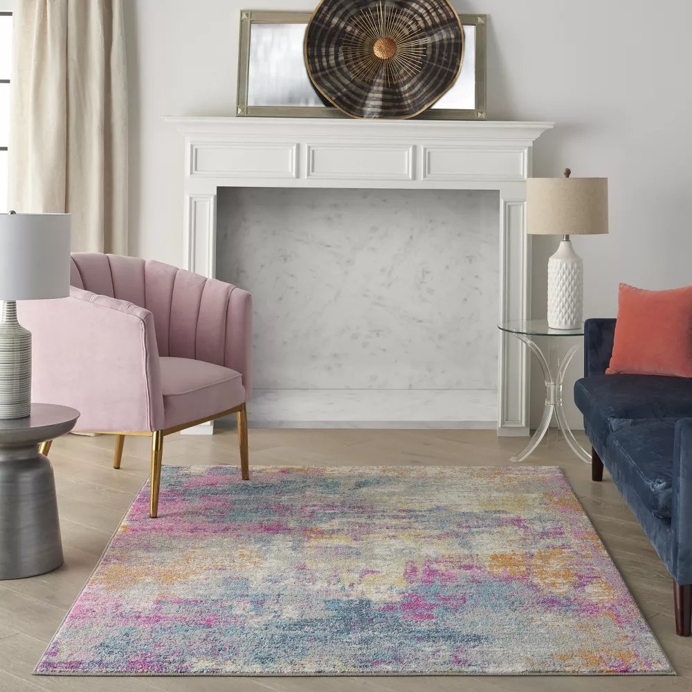 colorful area rug