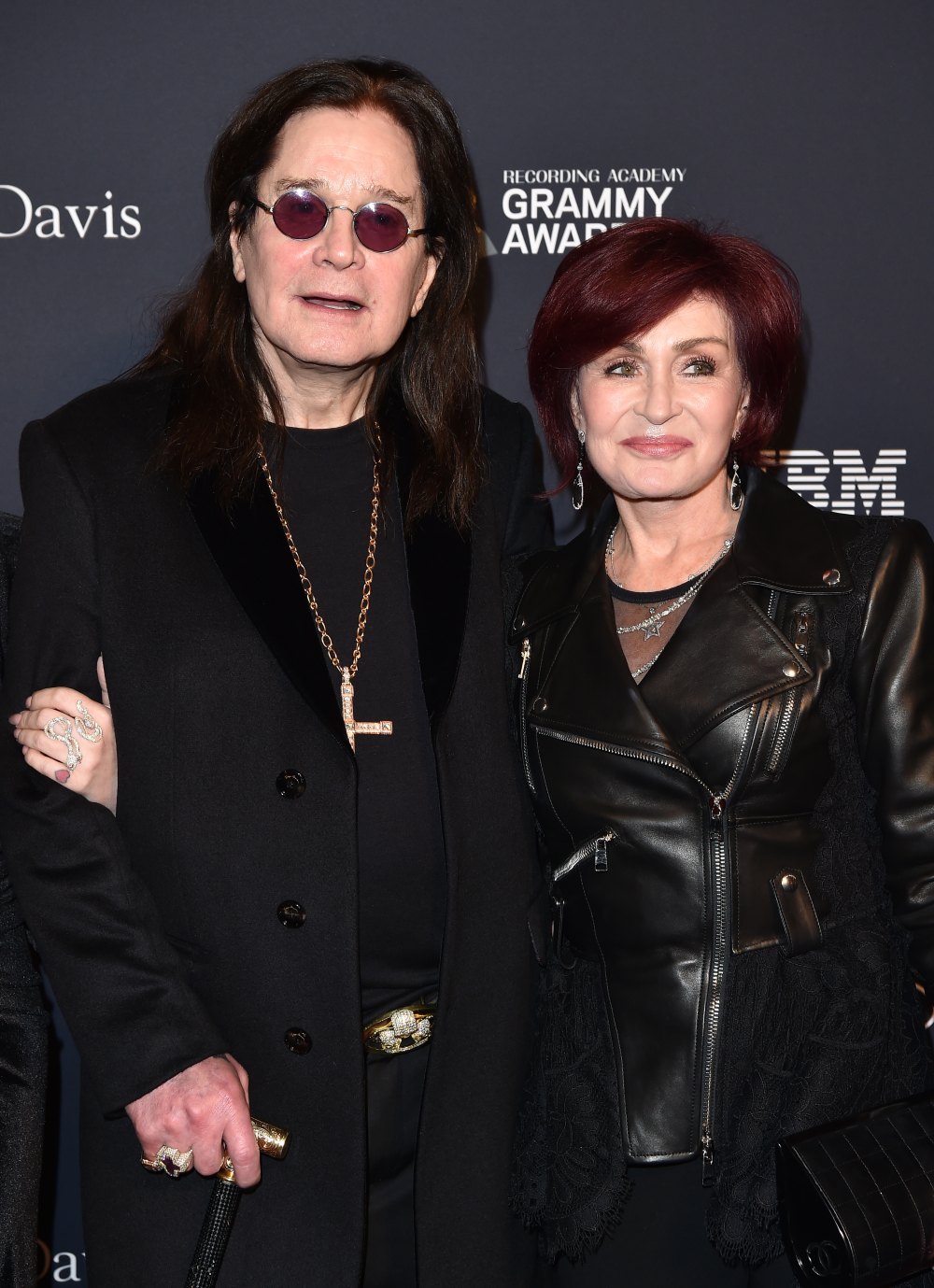 Pre-GRAMMY Gala and GRAMMY Salute to Industry Icons Honoring Sean "Diddy" Combs - Arrivals, Sharon and Ozzy Osbourne