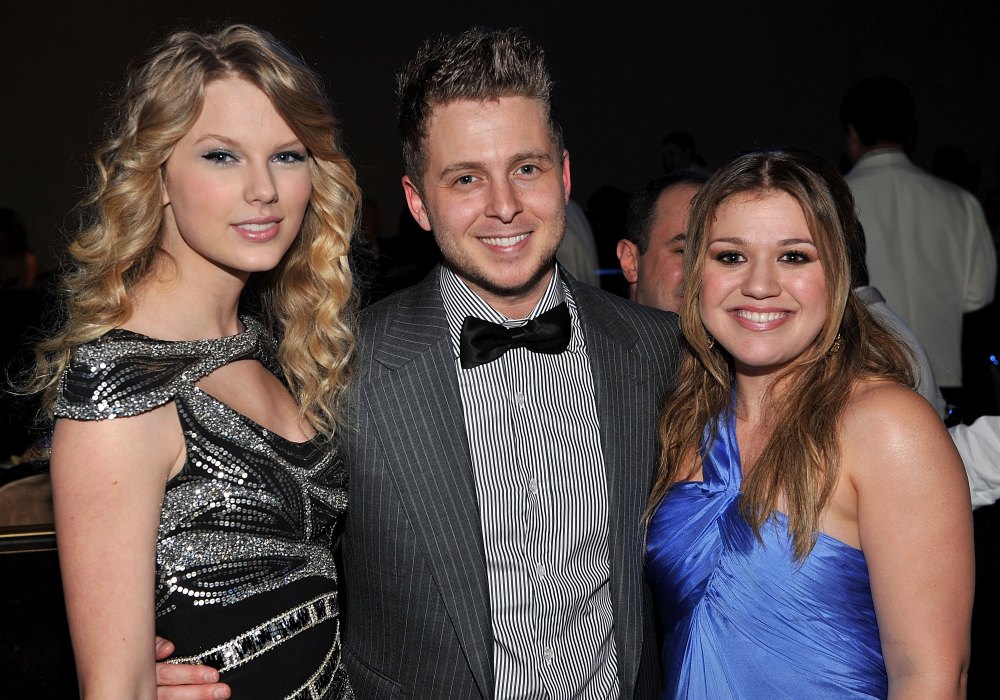 51st Annual GRAMMY Awards - Salute To Icons: Clive Davis - Backstage And Audience, Taylor Swift, Kelly Clarkson and Ryan Tedder
