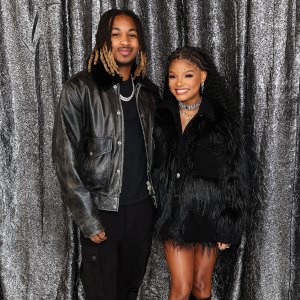 Halle Bailey and DDG Adorably Hold Hands After Renaissance Movie Premiere