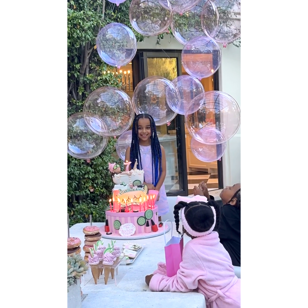 Dream Kardashian's Fabulous Spa Birthday Bash