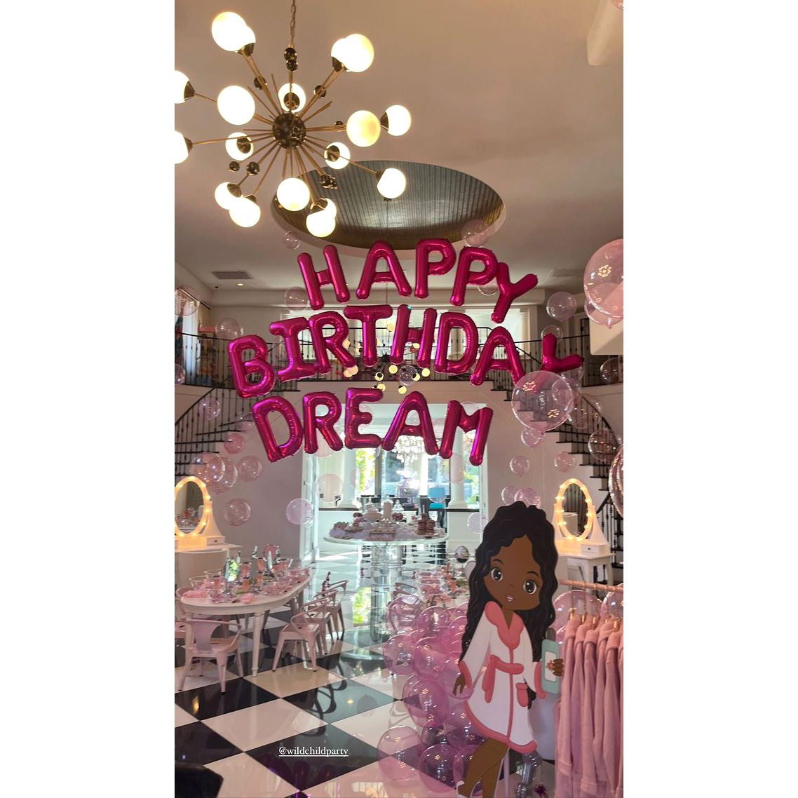 Dream Kardashian's Fabulous Spa Birthday Bash