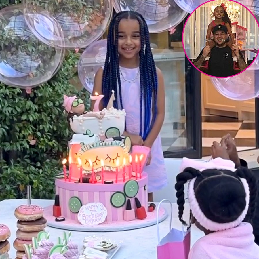 Rob Kardashian's Daughter Dream Celebrates 7th Birthday With Ahh-Mazing Spa Party