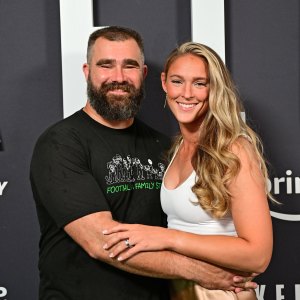 Jason Kelce Jokes Wife Kylie Already Calls Him Sexiest Man Alive