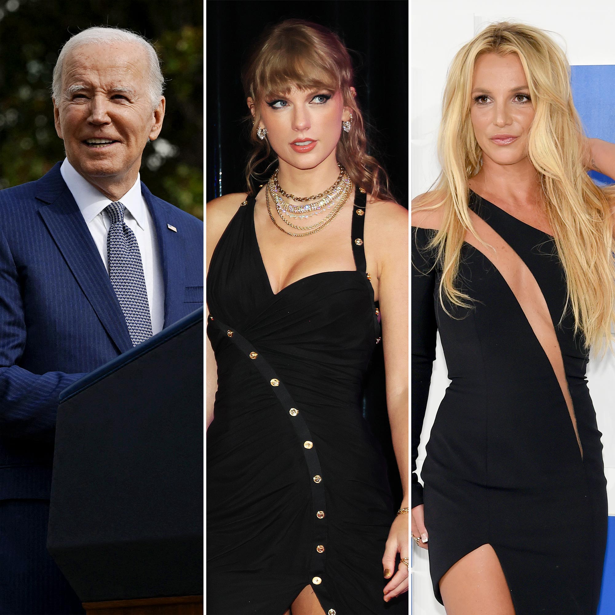 Joe Biden Mixes Up Taylor Swift and Britney Spears During 2023 Turkey Pardoning Speech 357
