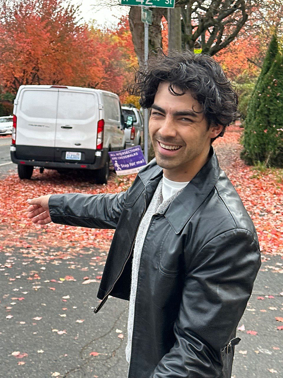 Joe Jonas Cant Stop Smiling in New Photo Dump Fully Embraces His Autumn Boy Era