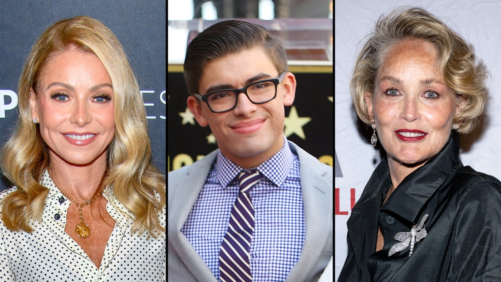 Kelly Ripa Tries to Set Up 26 Year Old Son with 65 Year Old Sharon Stone