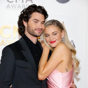 Kelsea Ballerini and Chase Stokes Are Barbie and Ken on the 2023 CMA Awards Red Carpet 405