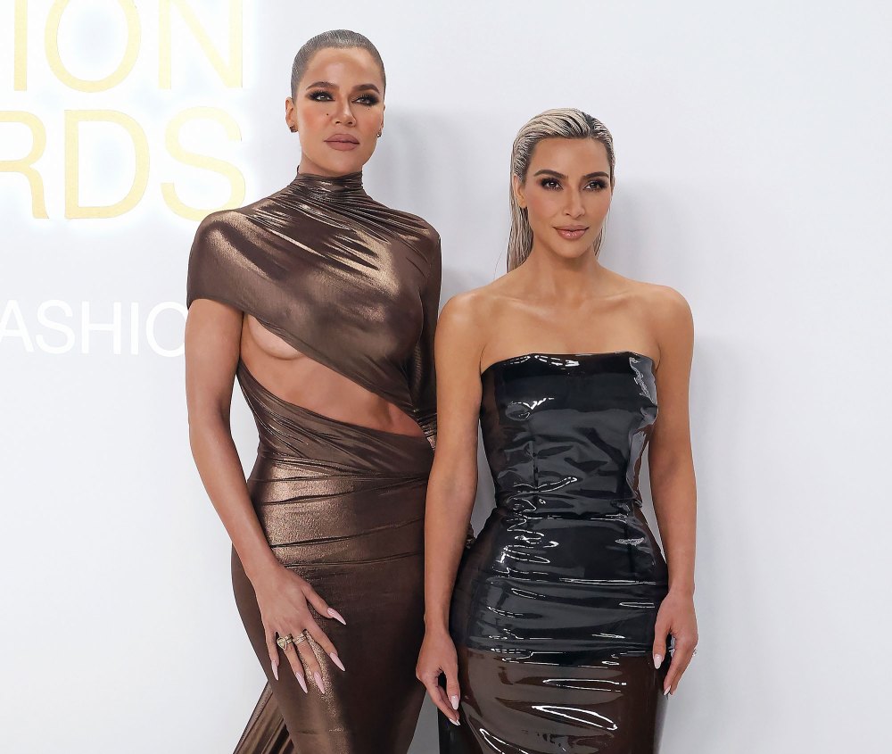 Khloe Kardashian and Kim Kardashian Peel Off Prosthetic Lips of Bratz Doll Costume