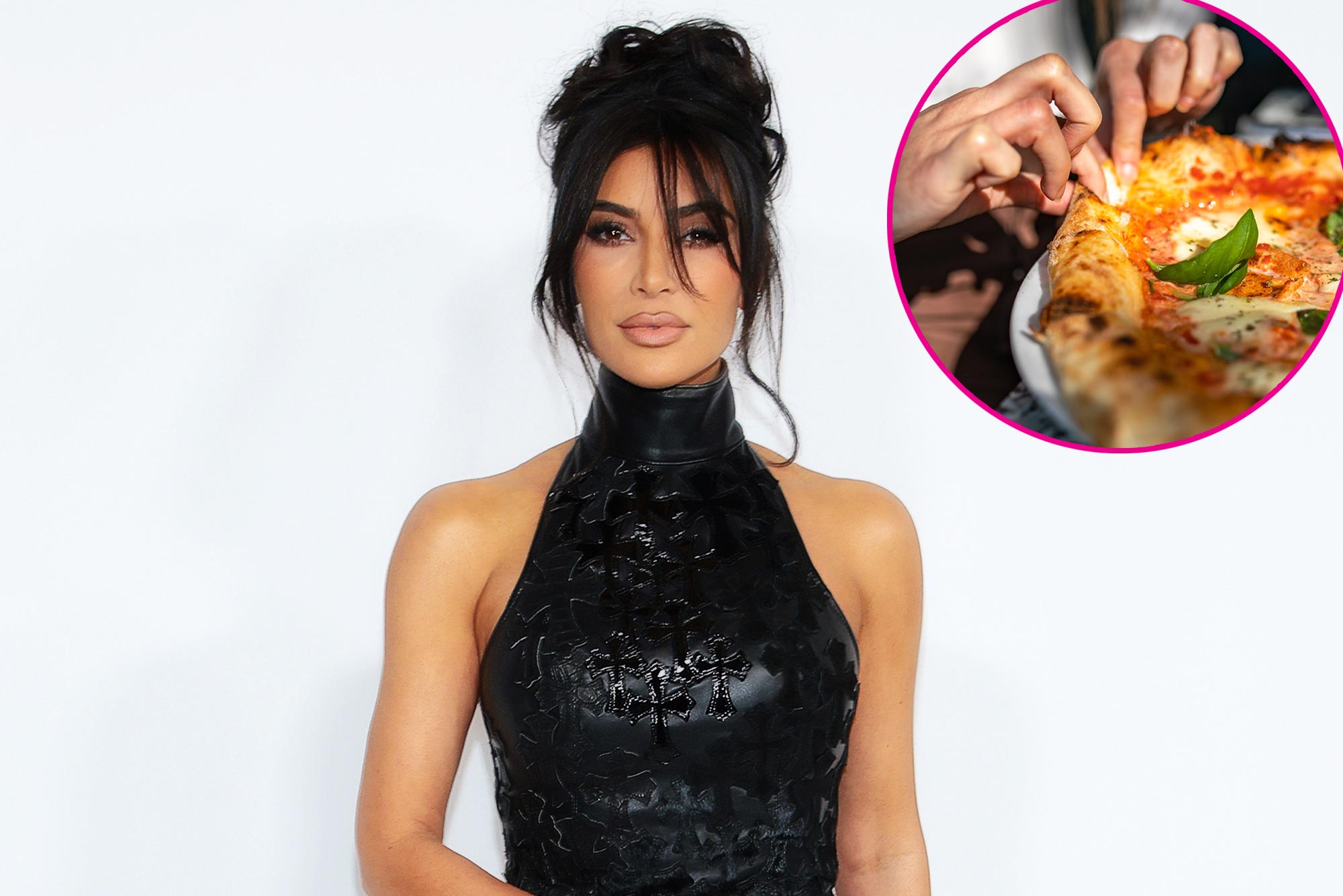 Kim Kardashian Reveals She Doesn't Like Having Cheese on Her Pizza
