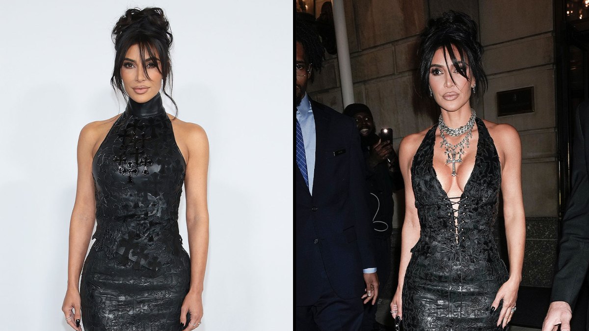 Kim Kardashian Pulls Off Back-to-Back Chrome Hearts Looks | Us Weekly Kim Kardashian Pulls Off Back-to-Back Chrome Hearts Looks | Us Weekly