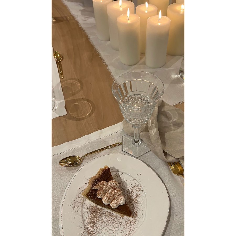 Kourtney Kardashian Instagram Stars Celebrated Thanksgiving