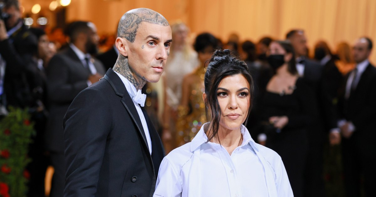 Kourtney Kardashian and Travis Barker Share 1st Photos of Newborn Son Rocky Kourtney Kardashian and Travis Barker Share 1st Photos of Newborn Son Rocky