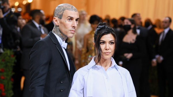 Kourtney Kardashian and Travis Barker Share 1st Photos of Newborn Son Rocky