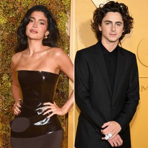 Kylie Jenner and Timothee Chalamet Walk 2023 WSJ Innovator Awards