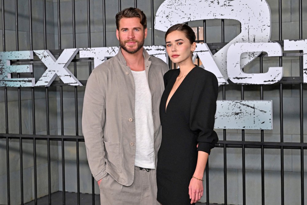 Liam Hemsworth Steps Out With GF Gabriella Brooks at F1 Race