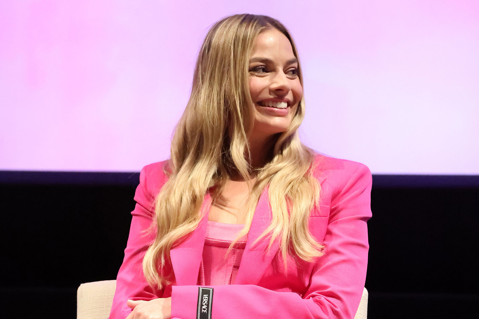 Margot Robbie Is Back in Barbie Pink &mdash; Get the Look for Less