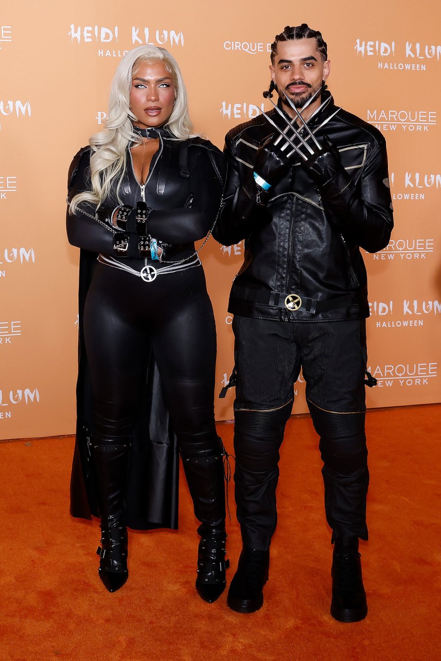 Monet McMichael and Jalen Noble Inside Heidi Klum Star-Studded Halloween Party in NYC