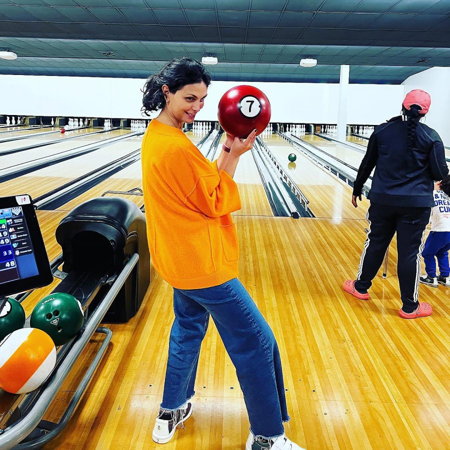 Morena Baccarin Instagram They Go Bowling Just Like us