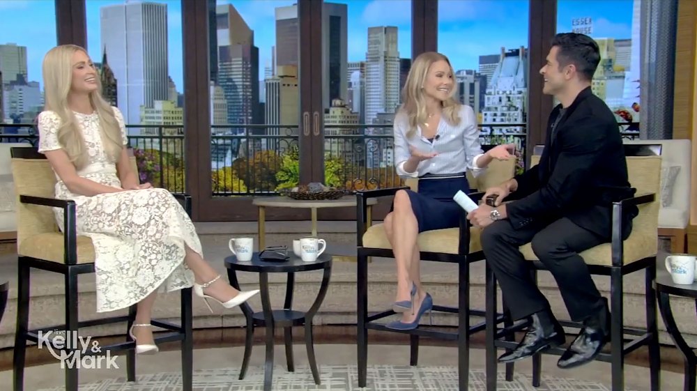 Paris Hilton Surprised the Whole Family With Newborn Baby London 4 Live With Kelly And Mark
