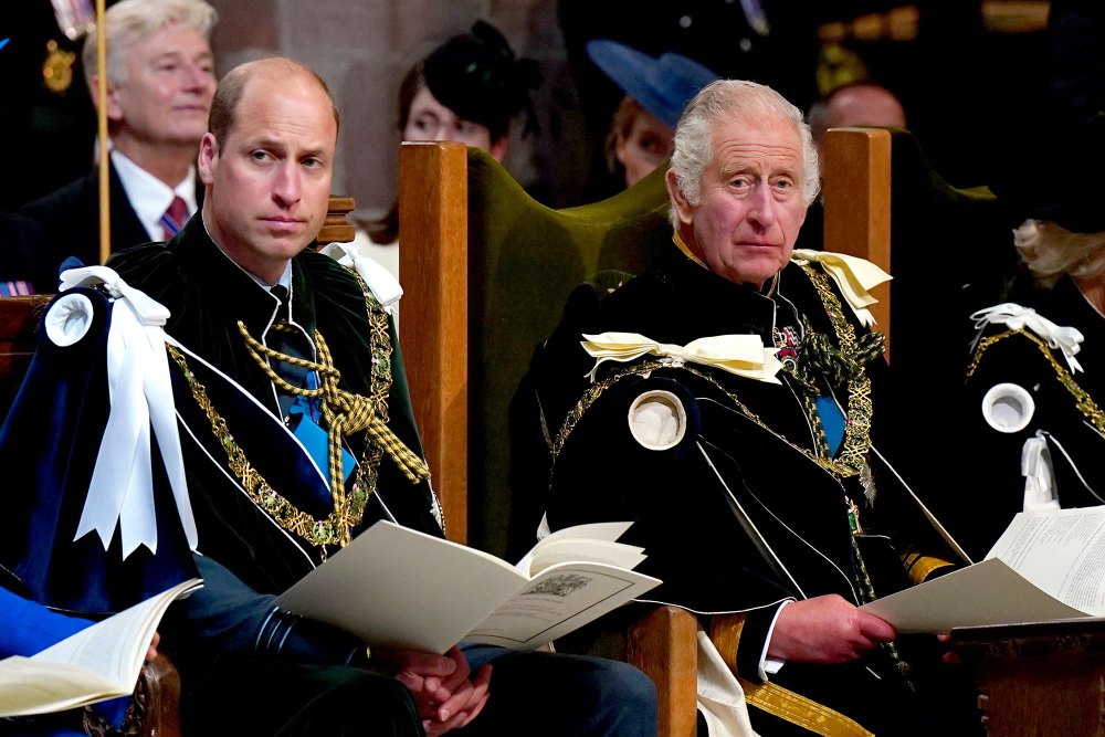 Prince William and King Charles III