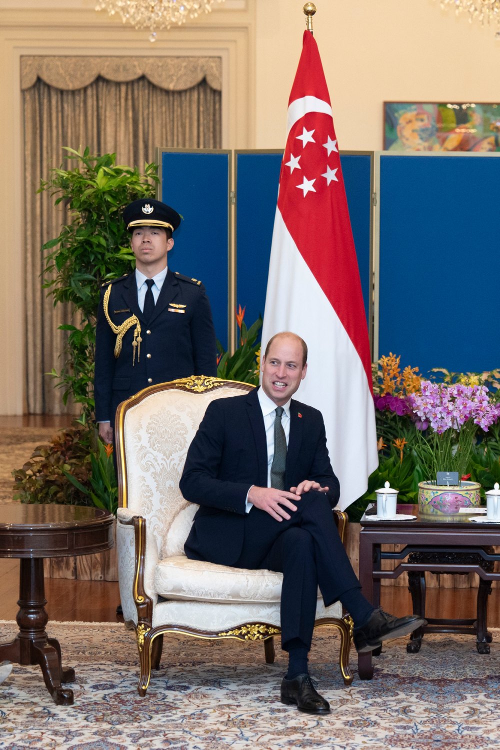 Prince William Reveals Why Kate Middleton Skipped Singapore Trip