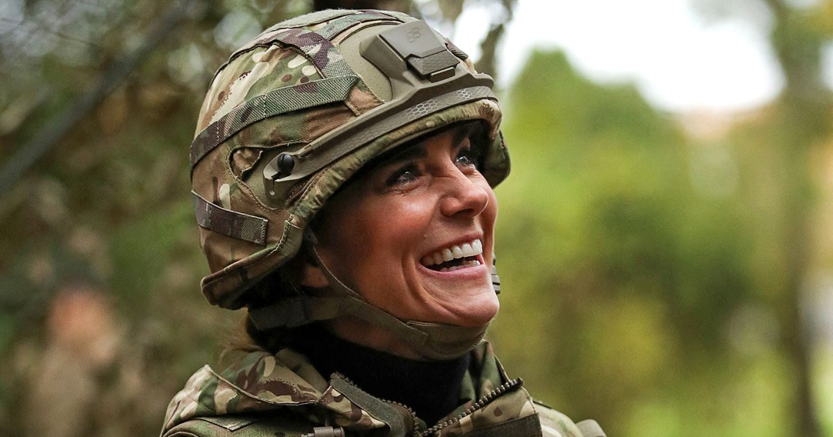 Princess Kate Looks Ready for Adventure in Camouflage Princess Kate Looks Ready for Adventure in Camouflage