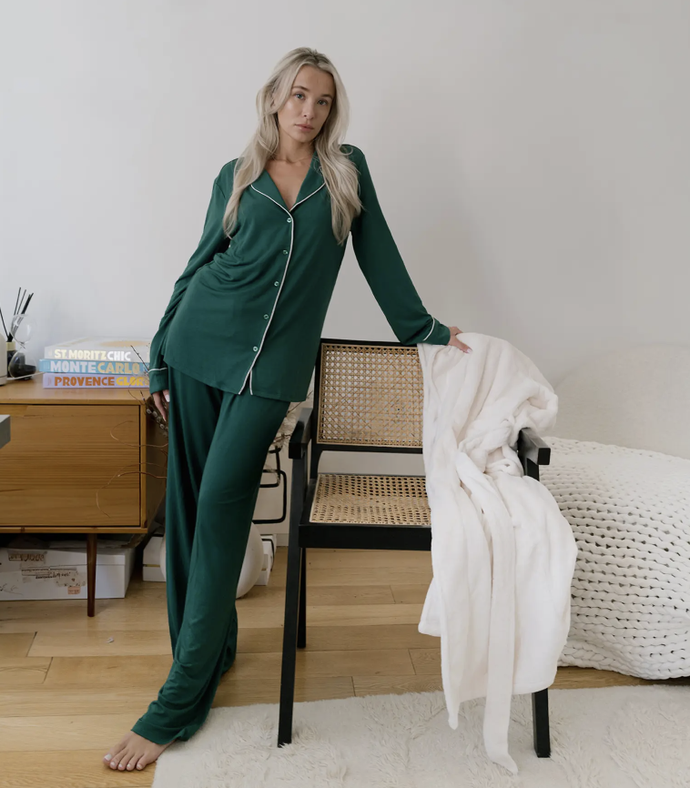 I'll Be Living in These Bestselling Luxe Pajamas All Winter Long