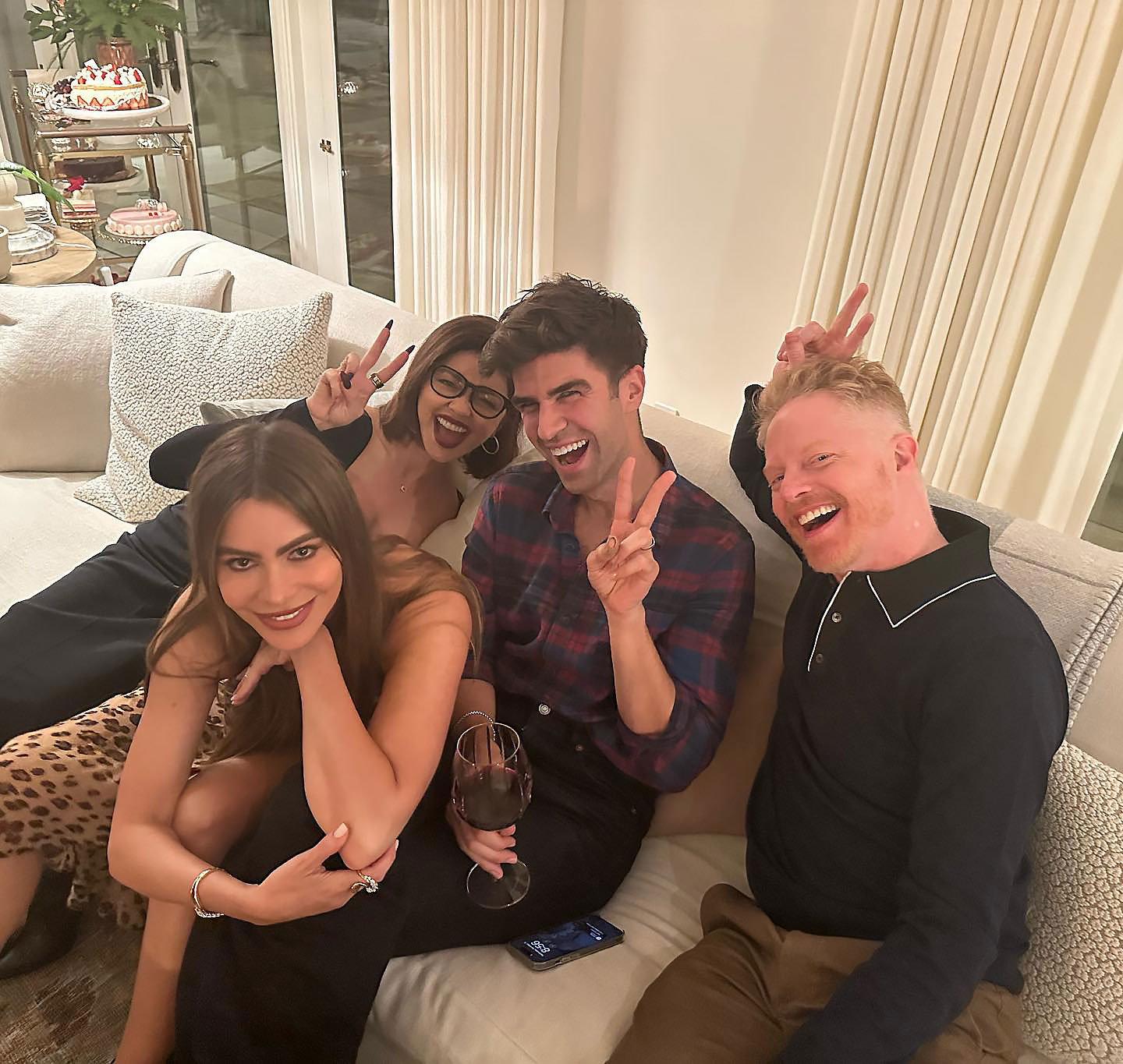 Sofia Vergara Reunites with ‘Modern Family’ Cast, Minus Ty Burrell: A Glimpse into the Iconic Show's Gathering