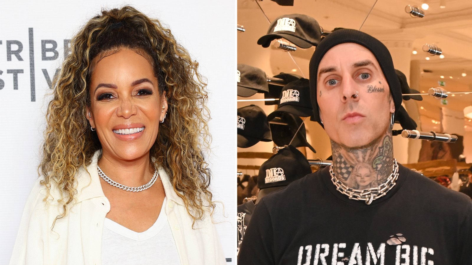Sunny Hostin Jokes She Would Punch Travis Barker in the Throat for Drumming in Delivery Room