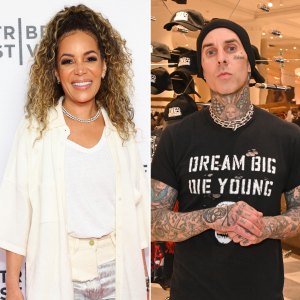 Sunny Hostin Jokes She Would Punch Travis Barker in the Throat for Drumming in Delivery Room