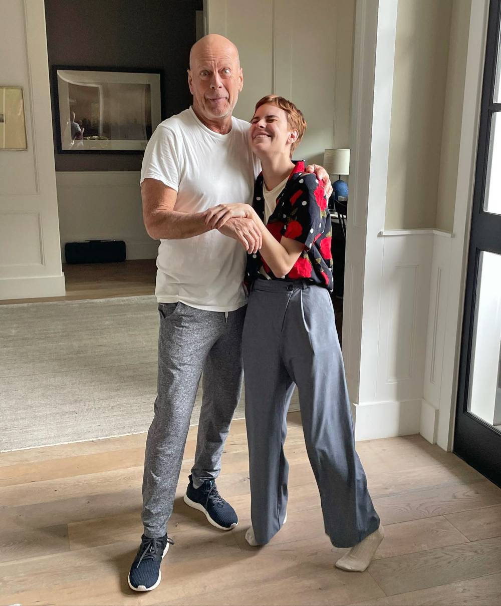 Tallulah Willis shared a series of sweet photos of her dad Bruce Willis