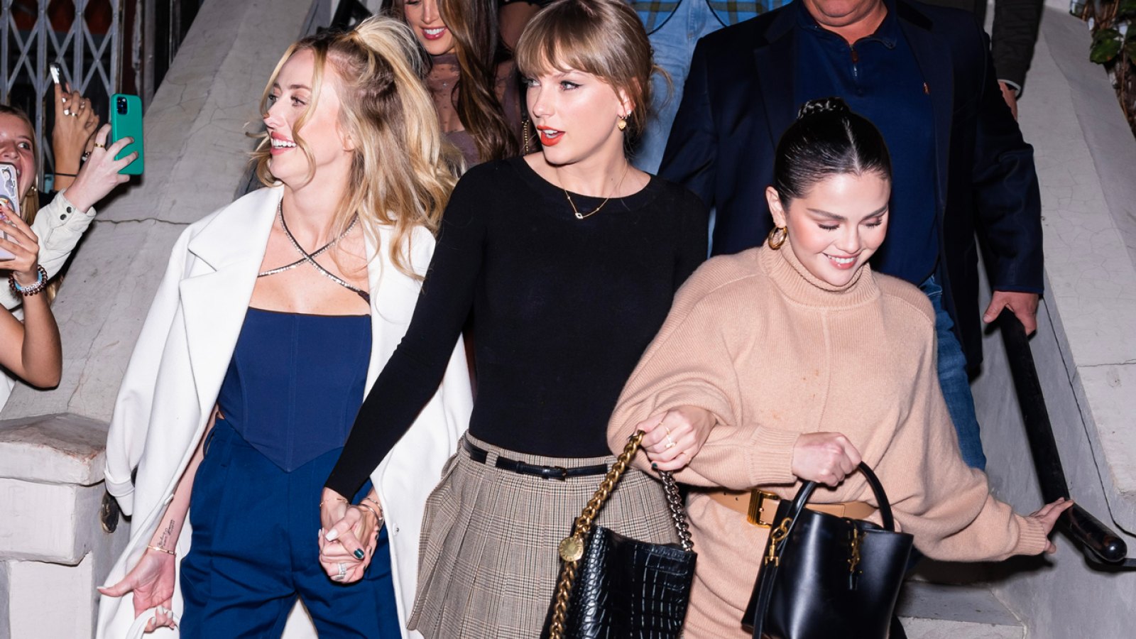 Taylor Swift Selena Gomez Gigi Hadid and Sophie Turner are seen in NoHo