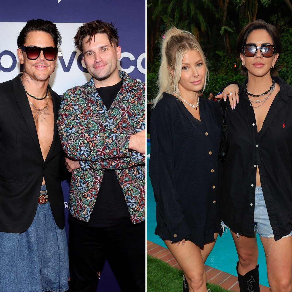Tom Sandoval and Tom Schwartz on Reuniting With Exes Ariana and Katie