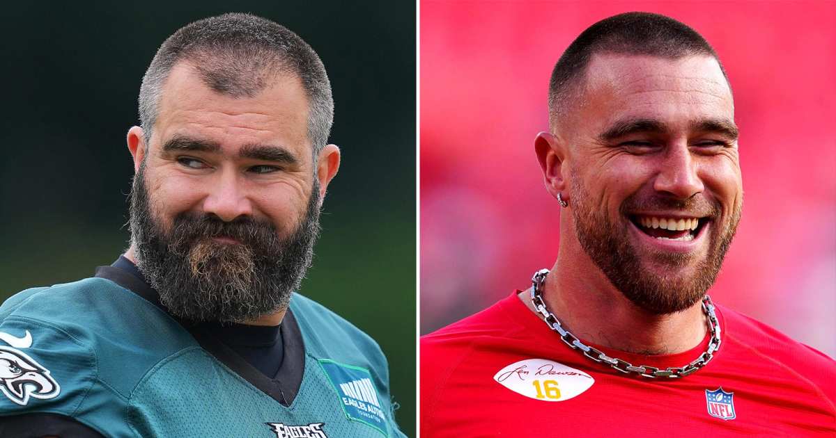 Jason Kelce Reacts to His Christmas Song With Travis Hitting Top 10 Chart Jason Kelce Reacts to His Christmas Song With Travis Hitting Top 10 Chart