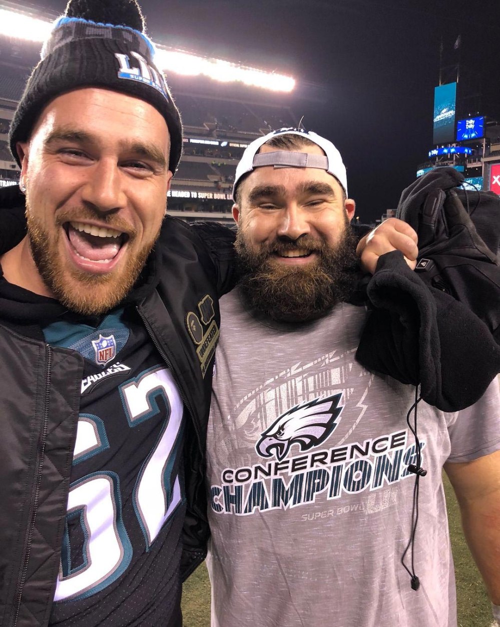 Travis Kelce and Jason Kelce's Most Supportive Quotes About Each Other, Their Brotherly Bond